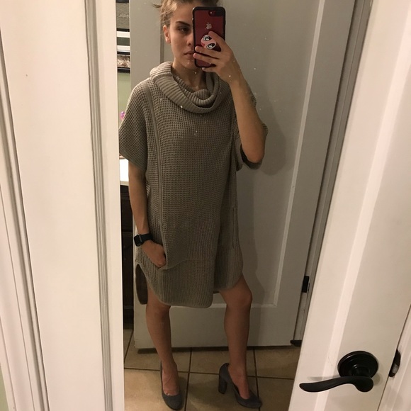 sweater dress and uggs